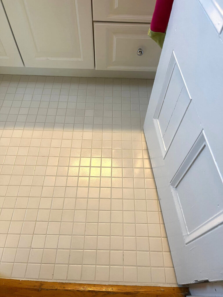 porcelain tile and grout deep cleaning after - southern maine